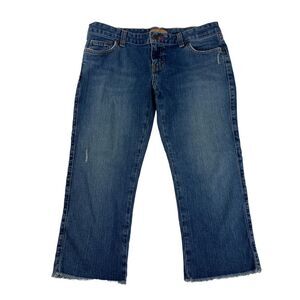 Vintage Tommy Hilfiger Jeans Women’s 9 Blue Denim Capri Cropped Y2K 2000s